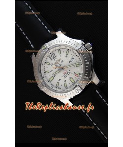 Montre Breitling Chronomètre COLT 41 Suisse automatique à cadran blanc Réplique 