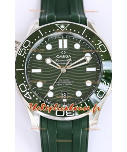 Omega Seamaster 300M Master Chronometer Green Swiss 904L Steel 1:1 Miroir Réplique Montres