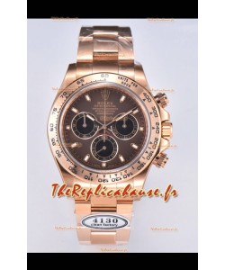 Rolex Cosmograph Daytona M116505-0013 Or Rose Mouvement original Cal.4130 - Montre Acier 904L
