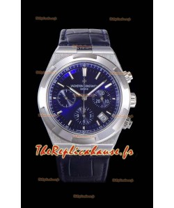 Montre Vacheron Constantin Overseas Chronograph à cadran bleu Réplique Suisse